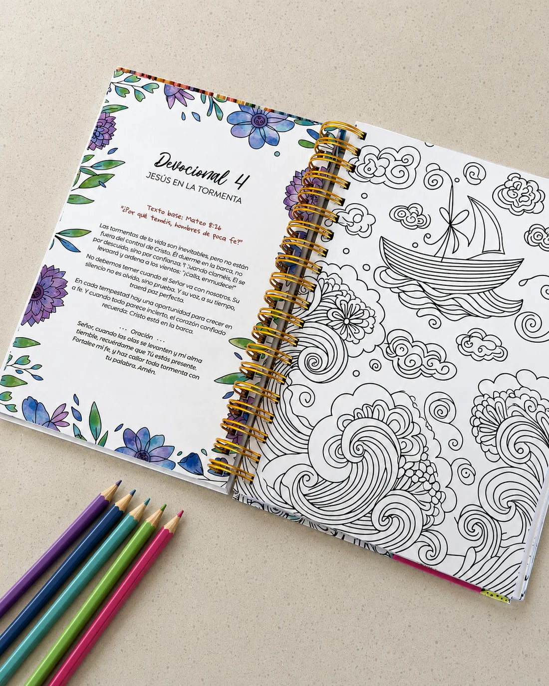 100 Devocionales para Colorear | Mujer a Mujer