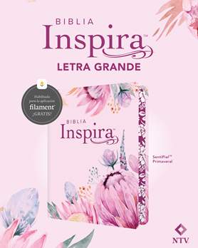 Biblia Inspira NTV, letra grande con Filament (Binding:LeatherLike)