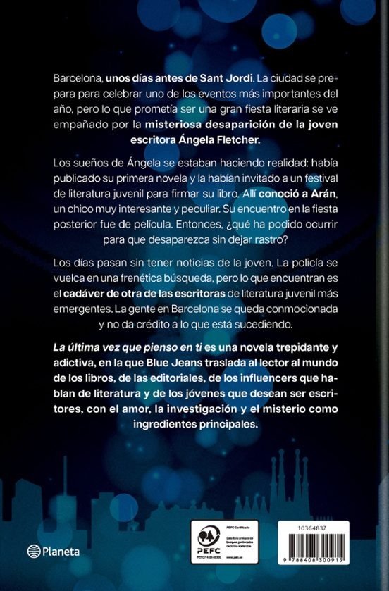 LA ULTIMA VEZ QUE PIENSO EN TI