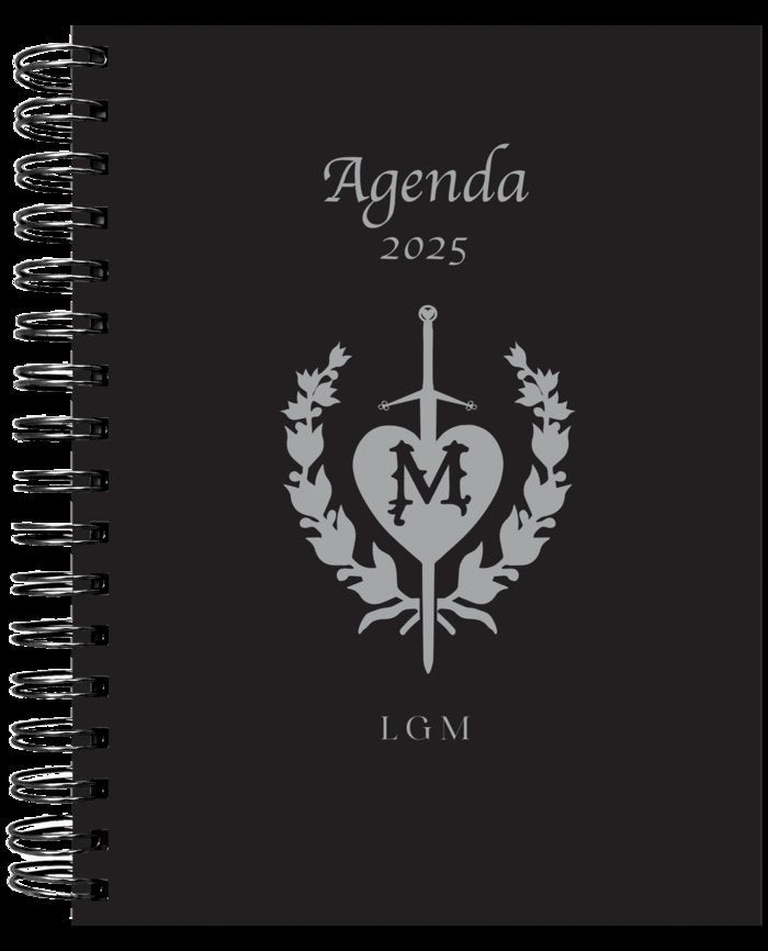 AGENDA ANUAL DIARIA 2025 LAS GUERRERAS MAXWELLC