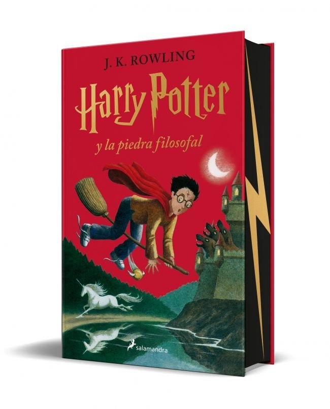 HARRY POTTER Y LA PIEDRA FILOSOFAL ED ESPECIAL CANTOS PINTAD