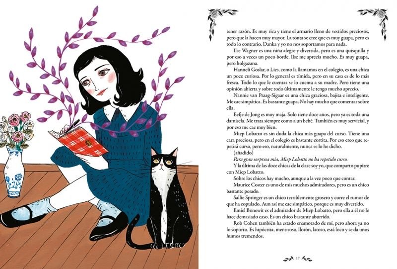 DIARIO DE ANNE FRANK ILUSTRADO