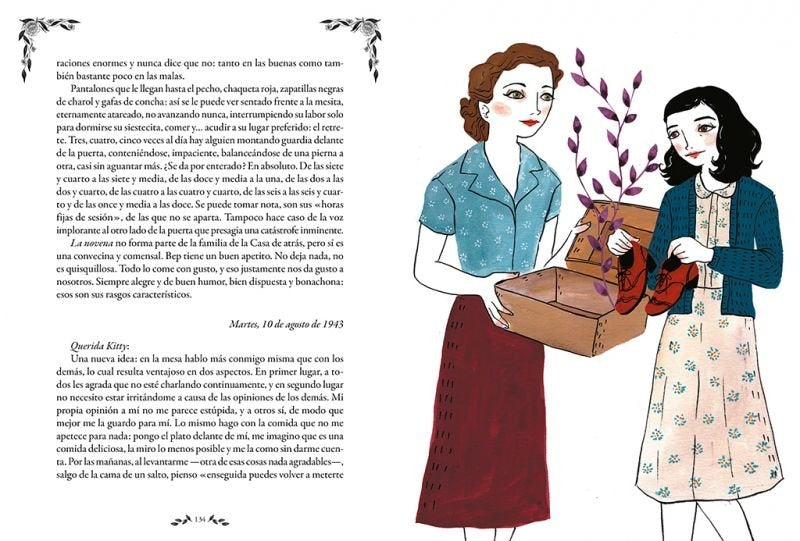 DIARIO DE ANNE FRANK ILUSTRADO