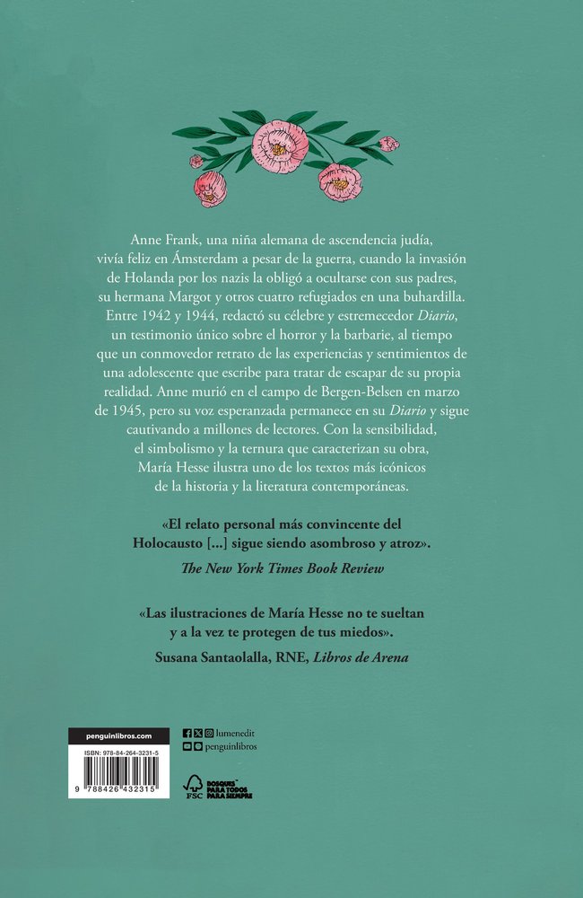DIARIO DE ANNE FRANK ILUSTRADO