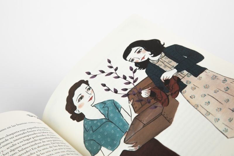 DIARIO DE ANNE FRANK ILUSTRADO