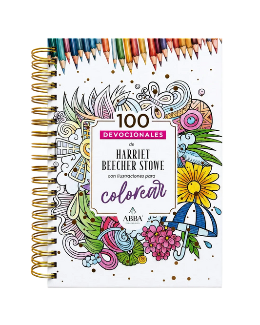 100 Devocionales para Colorear | Harriett Beecher Stowe
