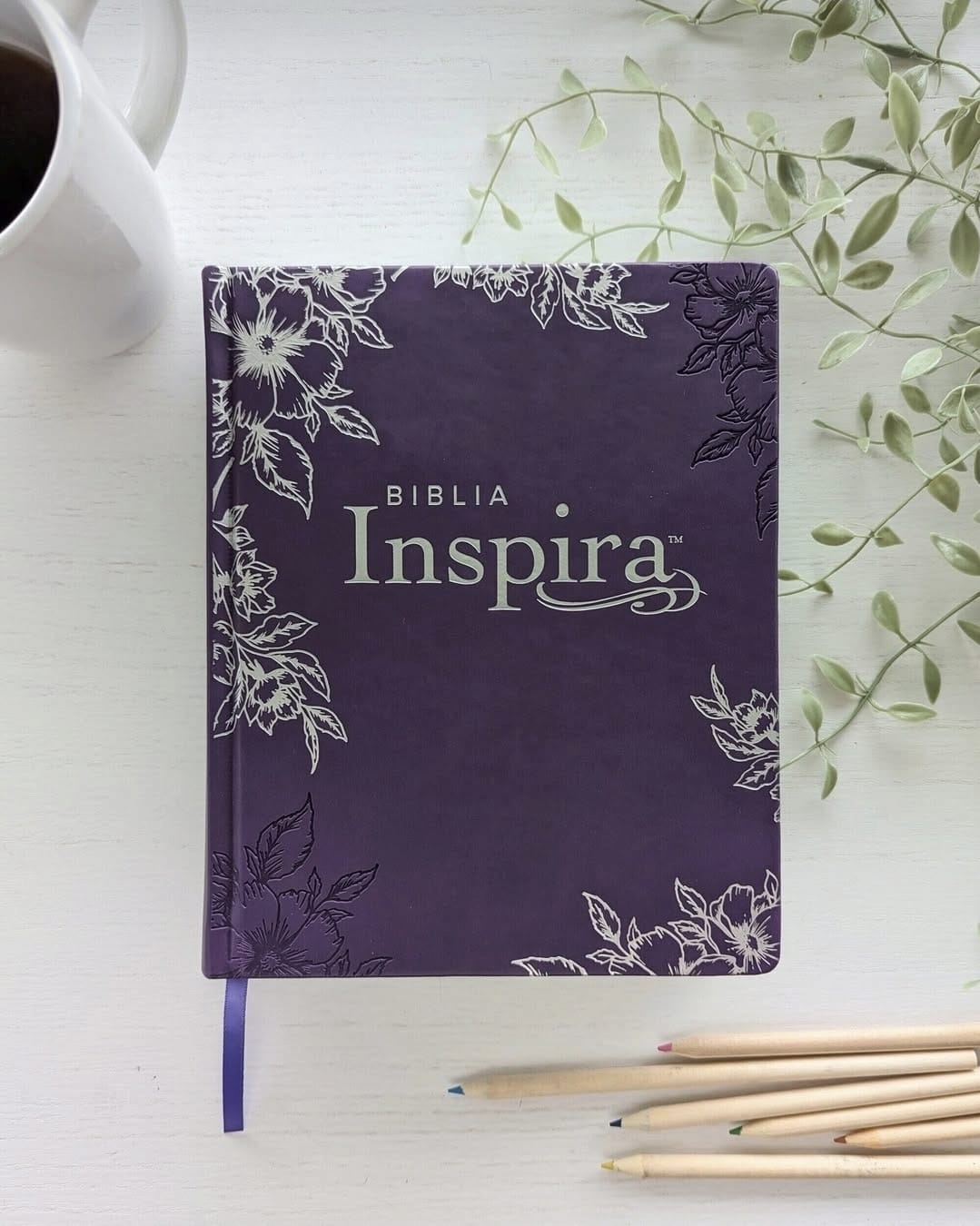Biblia Inspira NTV con Filament La Biblia que inspira tu  creatividad (Binding:LeatherLike Hardcover, Lavender)